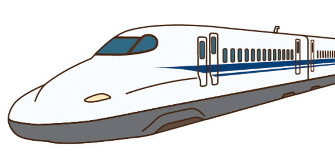 新幹線で小倉駅から
