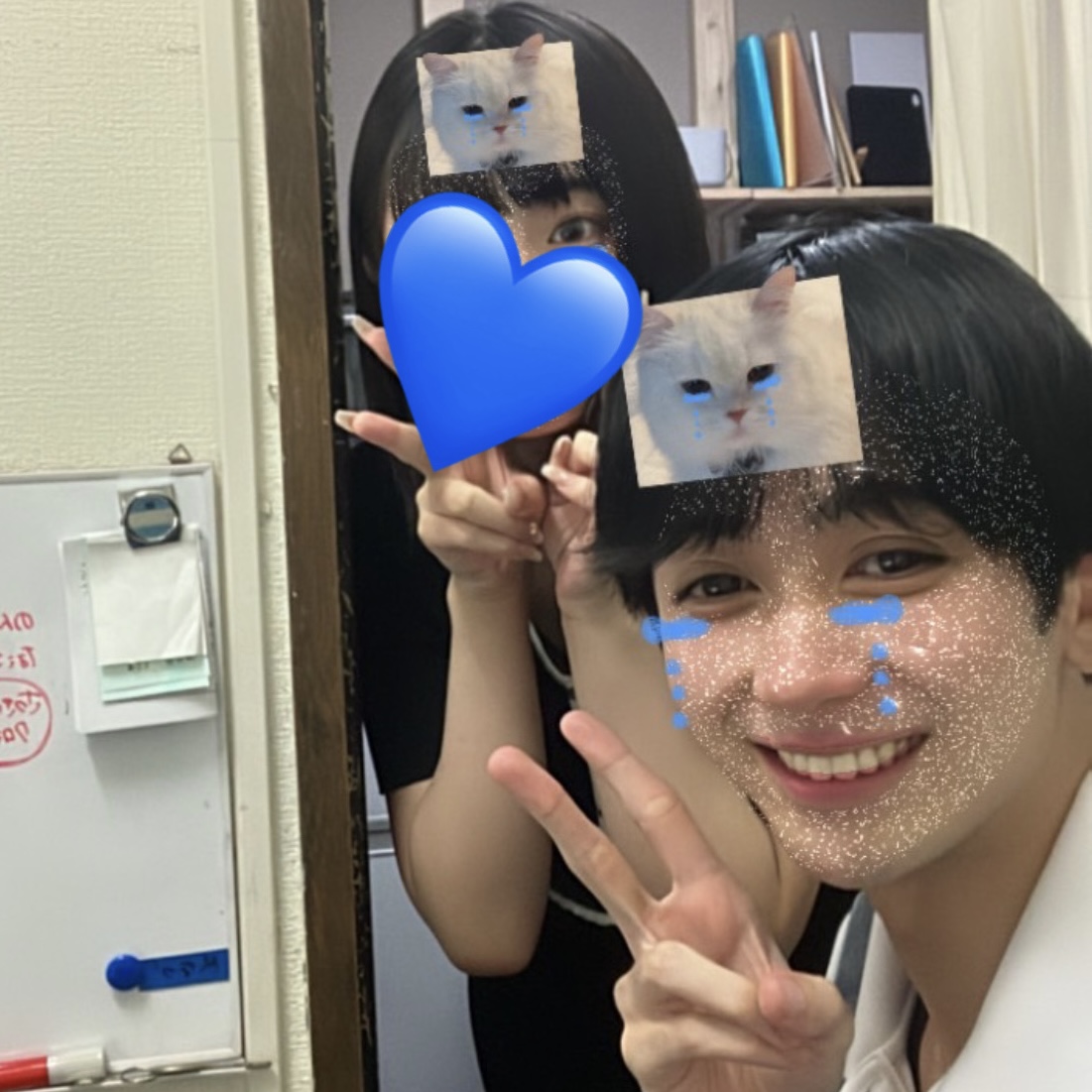 🐔タロからの入店祝い笑